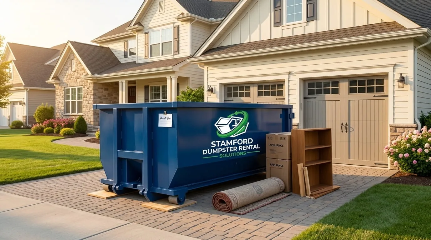 30 Yard Dumpster in Stamford CT